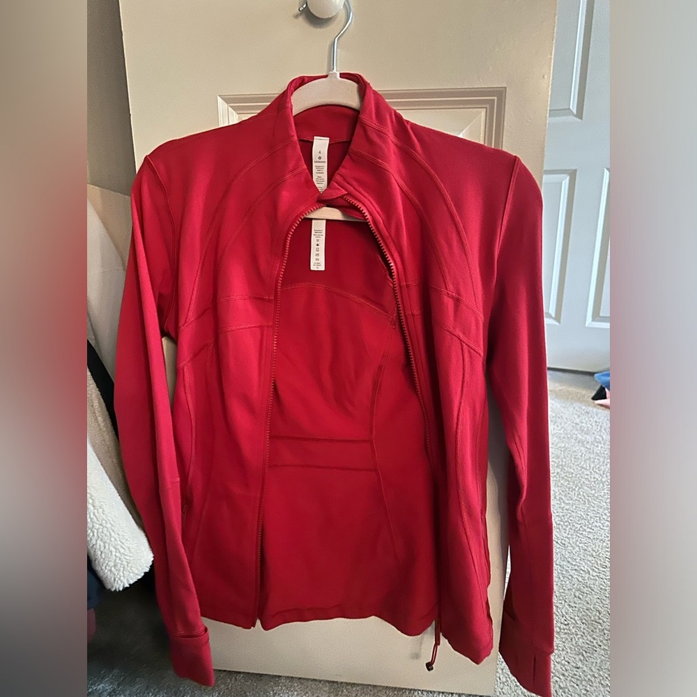 Lululemon define jacket in red